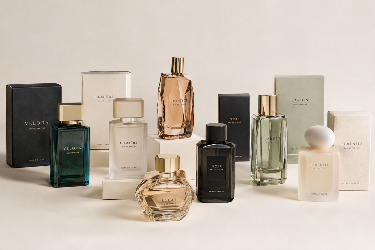 Custom perfume bottles for fragrance brands