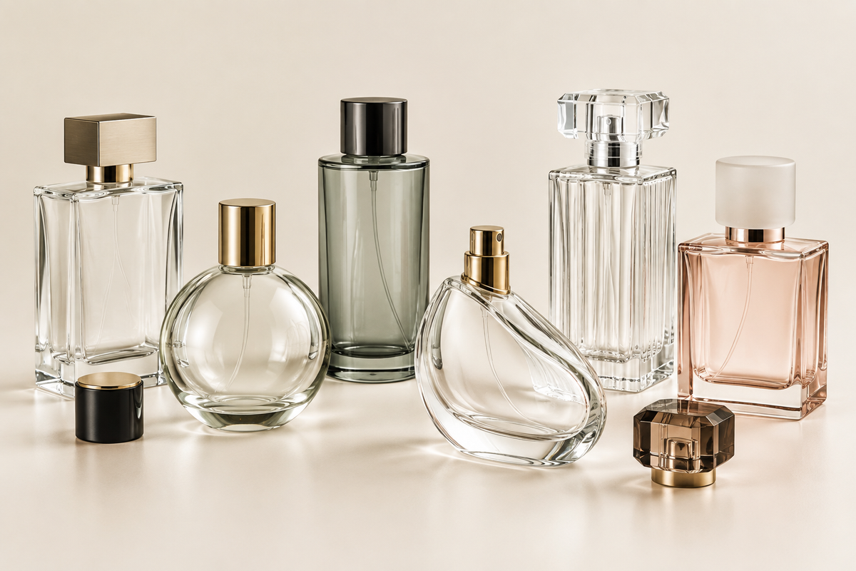Custom perfume bottle shapes for fragrance packaging development