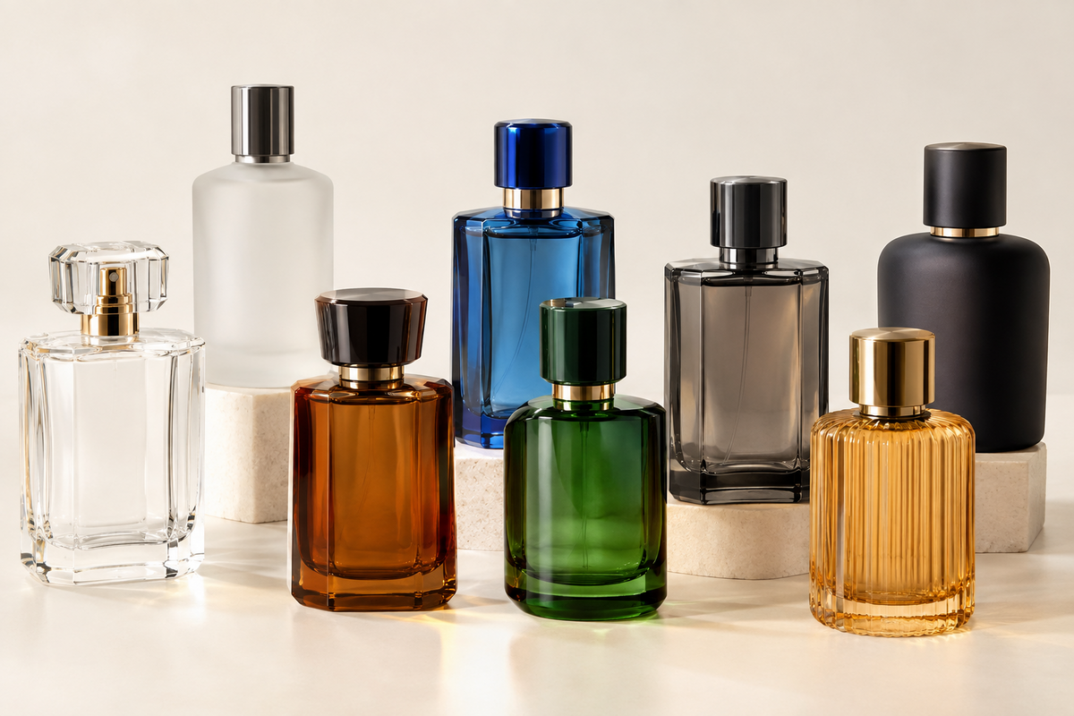 Perfume Bottle Colors and Finishes: A B2B Guide