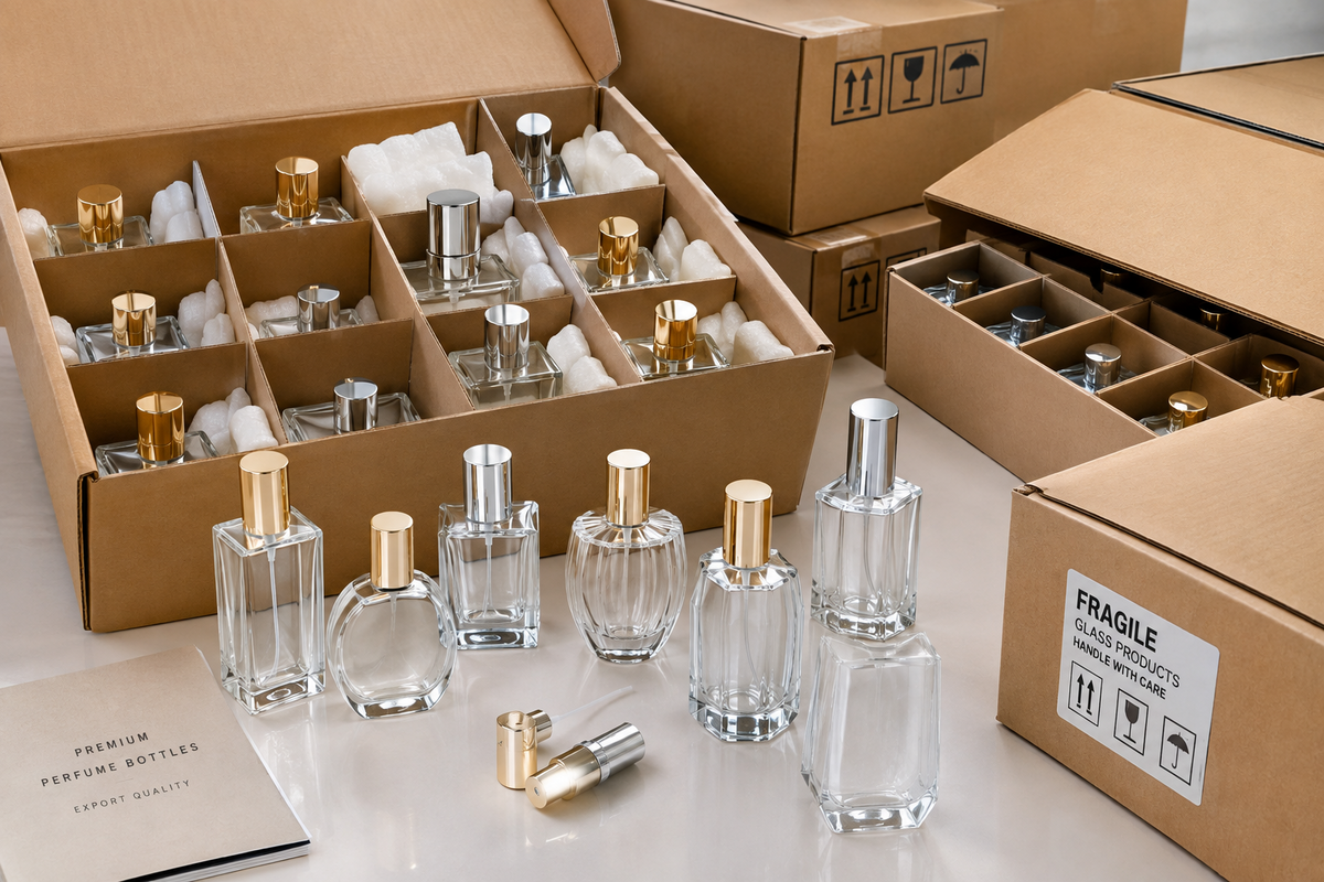 How to ship perfume bottles safely for B2B orders