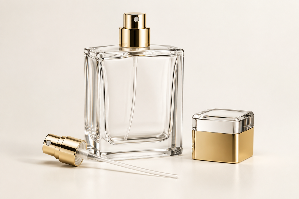 Perfume bottle sample for B2B approval