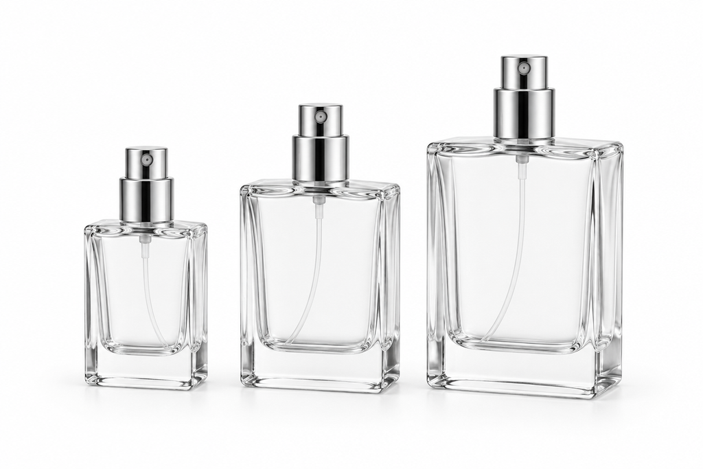 30ml 50ml and 100ml ready-to-ship glass perfume bottles